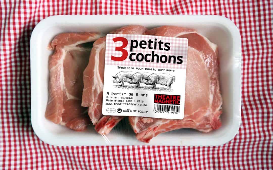 Spectacle jeune public : Trois petits cochons