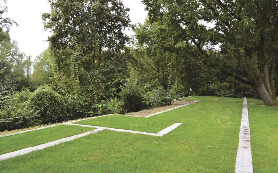 Het grondplan van de Romeinse villa