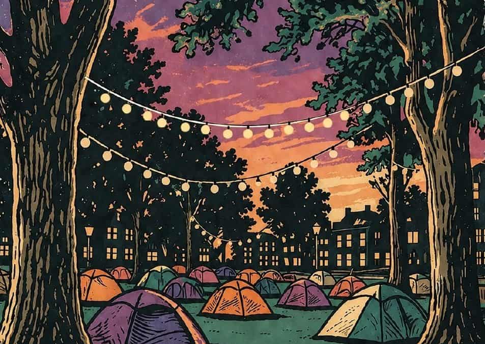 Bivouak au parc Garcet