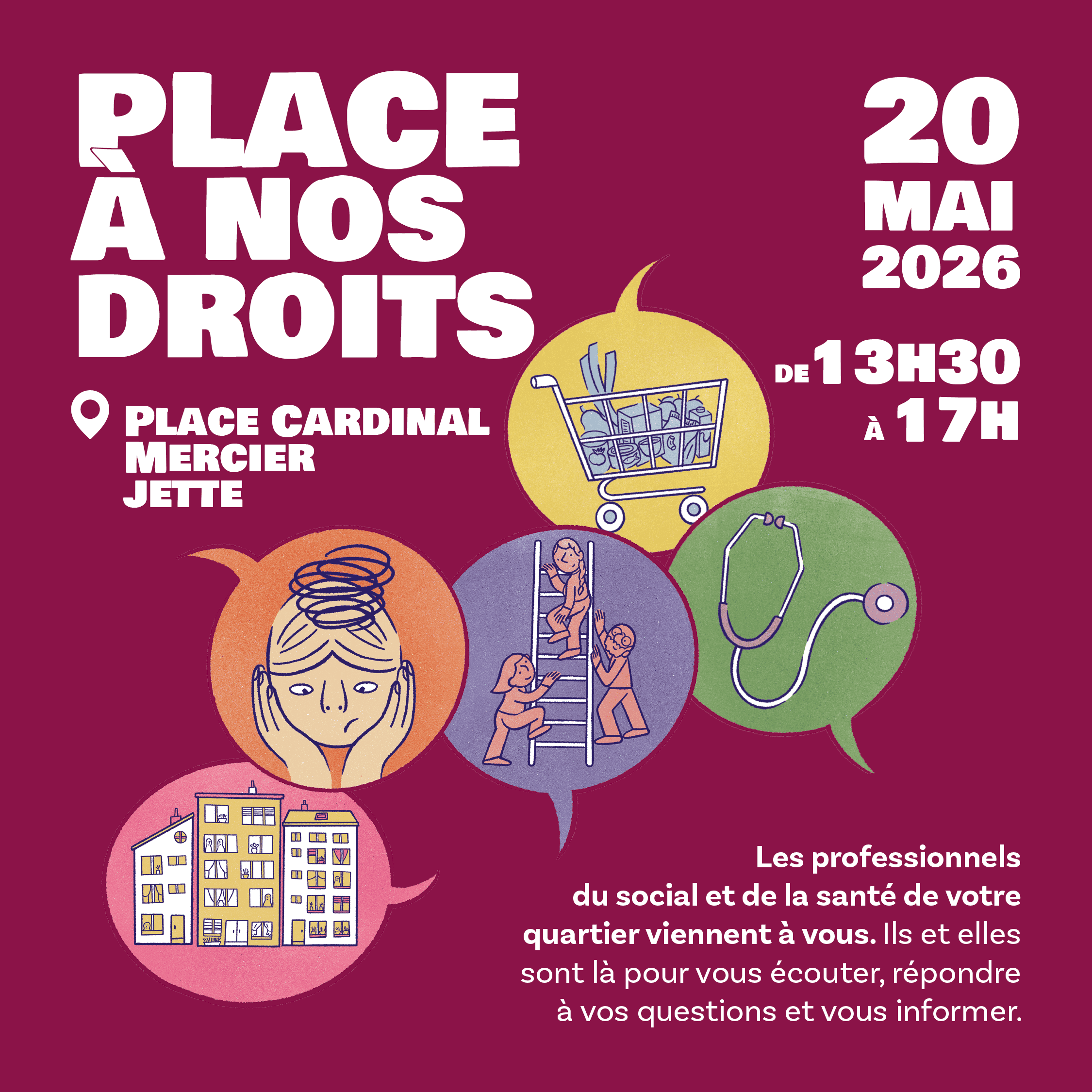 Affiche Place à vos droits