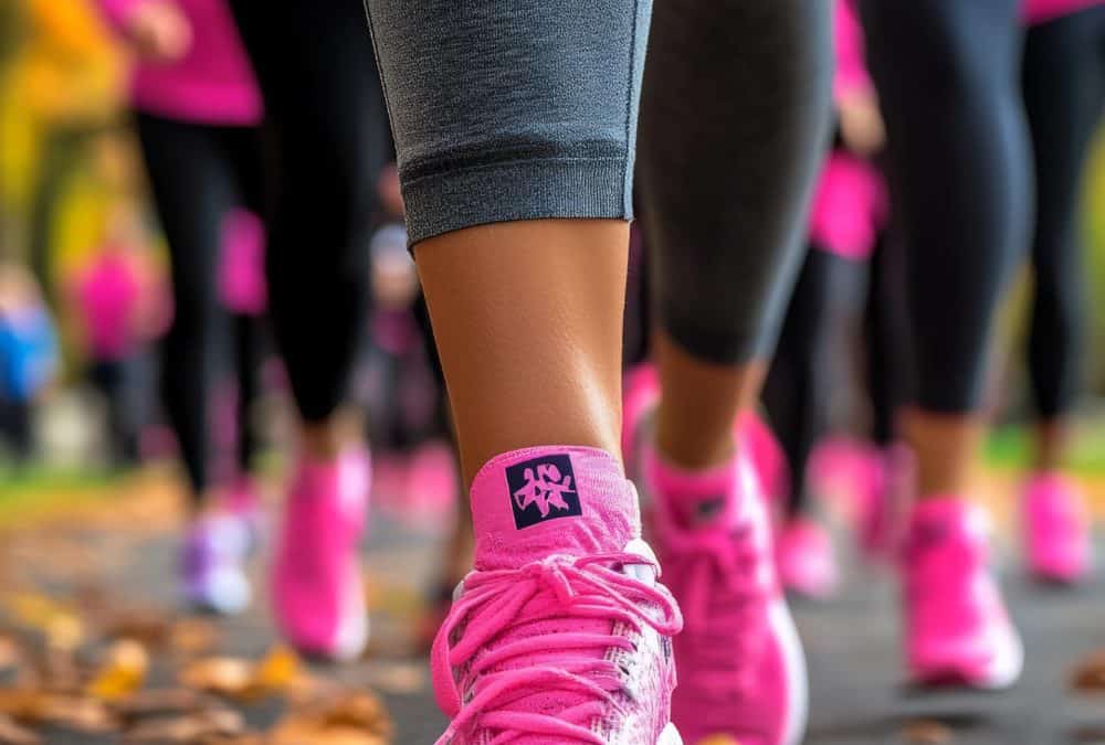 Walk and run des Pink Ribbonettes